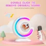 Караоке колона с 1 безжичен микрофон с Bluetooth безжично свързване LED светлина Бяла, снимка 2