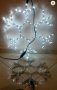   Снежинка Коледна Светеща в два цвята Бяла/ Топла/  LED за Външно