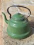 Ретро метален емайлиран чайник   24/1, снимка 3