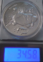 10 франка Хипопотам 2007 Конго