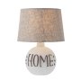 Настолна лампа с надпис "Home", снимка 1 - Настолни лампи - 42379390