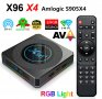 Android TV Box X96 X4 4GB/32/64GB, 8K, Android 11, Dual WiFi, Bluetooth, снимка 1