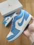 Размер 40 Сини Обувки Nike Air Jordan 1 Low унисекс , снимка 1 - Маратонки - 44236411