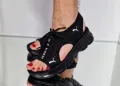 Puma дамски черни сандали , снимка 7