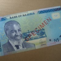 10 долара Намибия 2015 SPECIMEN, снимка 1 - Нумизматика и бонистика - 41181074