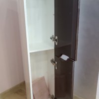 колона за баня шкаф ПВЦ PVC  -  кафяво и бяло , снимка 7 - Други - 44363724