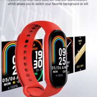 Смарт гривна (часовник)+ Bluetooth слушалки, снимка 14 - Смарт часовници - 41368089