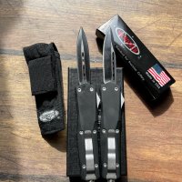 Уникален Автоматичен Нож Ножка MicroTech USA ножове с калъф, снимка 5 - Ножове - 34309745