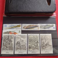 Пощенски марки две серии чисти без печат Чехословакия, СССР редки за КОЛЕКЦИЯ 20588, снимка 1 - Филателия - 40784454