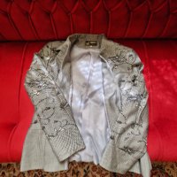 Комплект дамско сако и панталон, снимка 5 - Сака - 42062602