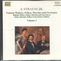 J.Strauss-Famous Waltes,Polkas, снимка 1 - CD дискове - 34603598