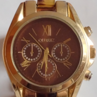 Унисекс часовник ръчен много красив стилен дизайн с кристали Сваровски - 26494, снимка 2 - Други - 36133367