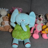 Плюшени играчки музикално Taf Toys слонче, Пинко, Моето малко пони и др., снимка 4 - Плюшени играчки - 41737470