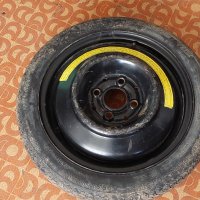 Джанта патерица 14" с гума Michelin 105/70 R14 , снимка 1 - Гуми и джанти - 44338602