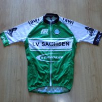 вело джърси lawi тениска екип шосейно колоездене мъжко оригинално M, снимка 1 - Спортни дрехи, екипи - 41920734