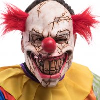 Зловещият Клоун маскa от латекс, снимка 2 - Други - 40174324