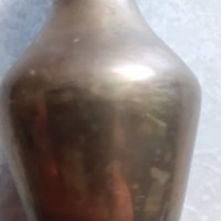Стара месингова ваза, снимка 2 - Декорация за дома - 44308809