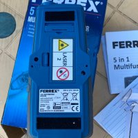Ferrex Германия 5v1 - Лазерен детектор, снимка 7 - Други инструменти - 39955702
