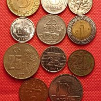 Монети от различни странни  11 бр., снимка 1 - Нумизматика и бонистика - 44470319