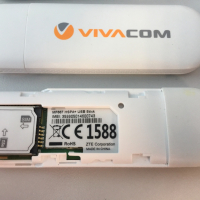 3G Донгъли на Vivacom USB Stick, снимка 2 - Мрежови адаптери - 36378690
