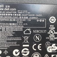 Зарядно за лаптоп DELL 19.5V 6.7A, снимка 2 - Части за лаптопи - 40890535