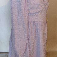 Елегантна лилава рокля р-р ХЛ, нова, с етикет, снимка 4 - Рокли - 41566574