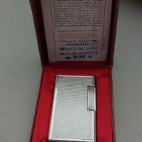 Сребърна автентична запалка Дюпонд(S.T.Dupont lighter)1963 год. като нова с оригинална кутия, снимка 16 - Подаръци за мъже - 42110606