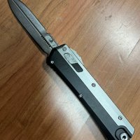 Microtech Glykon Black модел 2023, снимка 3 - Ножове - 40348790