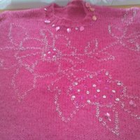 Плетена блуза, снимка 1 - Блузи с дълъг ръкав и пуловери - 35966860