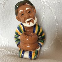 Керамична статуетка  / фигурка Узбекистан ръчна изработка уникат авторска идея за подарък / колекция, снимка 1 - Статуетки - 35841507