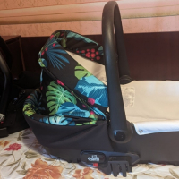 Бебешка комбинирана количка Cam 3 в 1, снимка 8 - Детски колички - 44526035