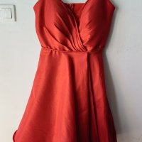 Официална червена рокля , снимка 3 - Рокли - 42188667