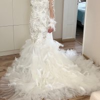 Булченска рокля, снимка 2 - Сватбени рокли - 40045887