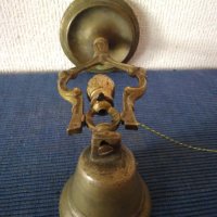 Бронзова камбана за стена,врата. Стара Английска изработка., снимка 1 - Антикварни и старинни предмети - 41492821