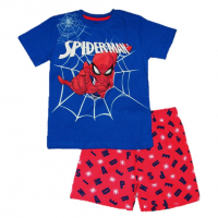 Детска пижама Spiderman к. р. за 4, 5, 6, 7, 8 и 9 г. - М1-2, снимка 2 - Детски пижами - 36370844