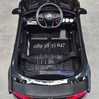 ТОП ЦЕНА!НОВО!Акумулаторна кола Mercedes GTR с меки гуми,12V батерия,кожена седалка,USB, снимка 9 - Детски велосипеди, триколки и коли - 35622134