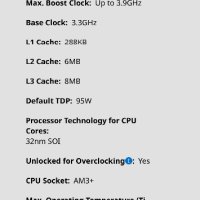 AMD FX 6100 6x3.90Ghz , снимка 5 - Процесори - 41594836