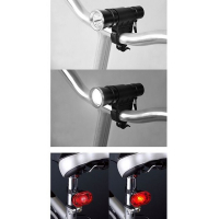 Комплект фар и стоп за велосипед, предпазни светлини за велосипеди, LED, снимка 2 - Аксесоари за велосипеди - 35978221