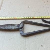 Кована абаджийска ножица , снимка 3 - Антикварни и старинни предмети - 41042873