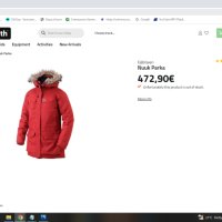 FJALL RAVEN Nuuk Parka Hydratic Women размер S - М дамска зимна парка - 382, снимка 2 - Якета - 41169384