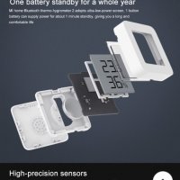 Xiaomi Mijia Bluetooth Thermometer2, ел. стаен термометър с хигрометър, снимка 3 - Друга електроника - 35746633