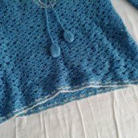 By Malene Birger оригинален дамски син пуловер style Laguna р-р XS, снимка 4 - Блузи с дълъг ръкав и пуловери - 41167899