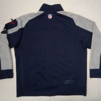 Nike NFL New England Patriots Jacket оригинално яке горнище XL Найк, снимка 6 - Спортни дрехи, екипи - 39893041