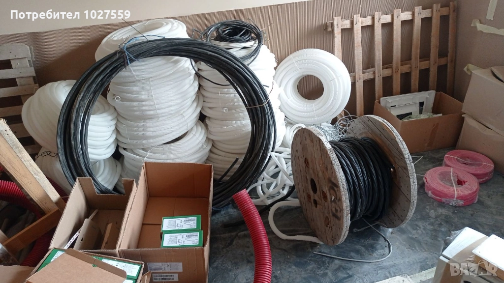 Кабел СВТ 5х10мм2, СВТ 5х16мм2, гофрирана тръба ф23, снимка 1