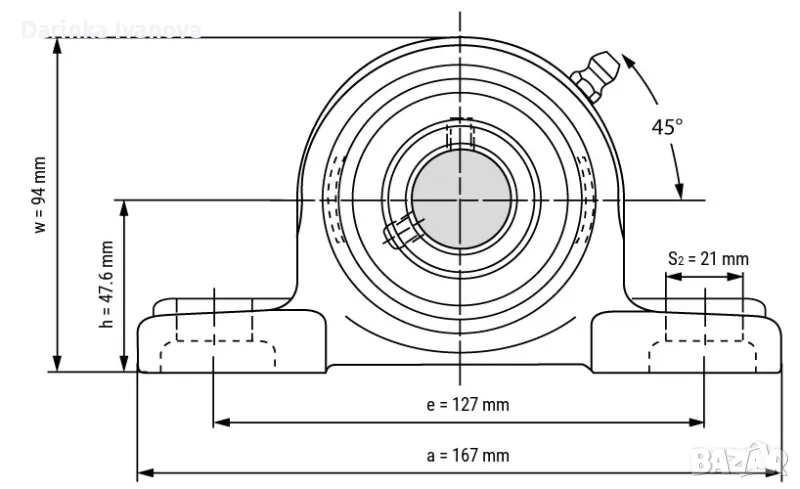 Лагерни тела, оси, сачми, лагери, снимка 1