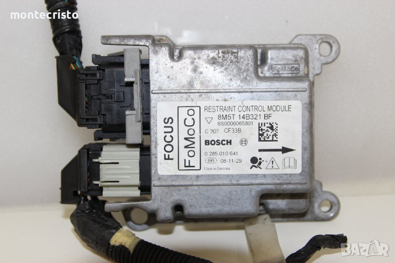 Централа airbag Ford Focus MK2 (2004-2011г.) 8M5T 14B321 BF / 8M5T14B321BF / 0285010641, снимка 1