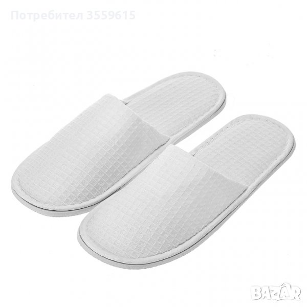 бели домашни чехли, снимка 1