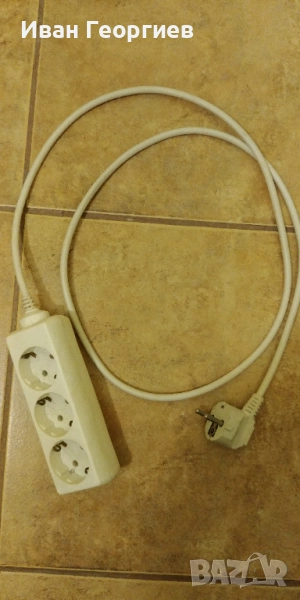 Разклонител, щепсели шуко, снимка 1