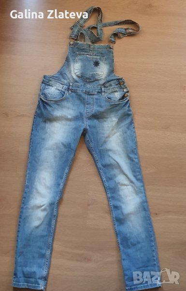 Дамски дънков гащиризон, снимка 1