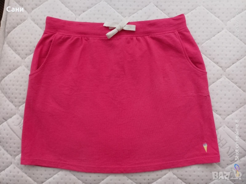 Розова памучна пола, снимка 1